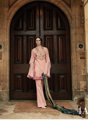 Tabassum Mughal Luxury Lawn Collection'17D-4A